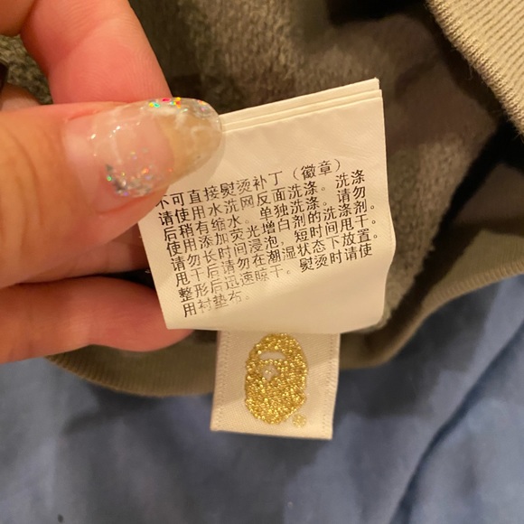 Vintage A Bathing Ape patchwork crewneck sweater - Picture 8 of 9